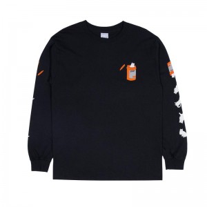 Ripndip Nermal Pills L/S Lange Mouwen Zwart | NLHK2440