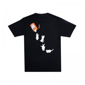 Ripndip Nermal Pills Overhemd Zwart | NLMA2326