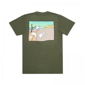 Ripndip Nermali Overhemd Groen | NLBC2283