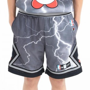 Ripndip Nermby Basketball Korte Broek Zwart | NLSO2193