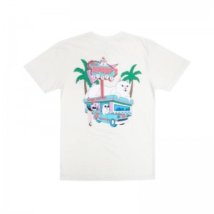 Ripndip Nerms Diner Overhemd Beige | NLUT2292