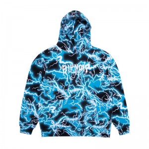 Ripndip Nikola Hoodie Zwart Blauw | NLLH2567