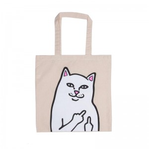 Ripndip OG Lord Nermal Tote Tassen Beige | NLNB2640