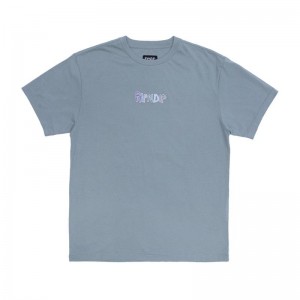 Ripndip OG Prisma Kort Sleeve Overhemd Grijs | NLUT2266