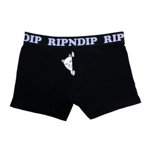 Ripndip Peek A Nermal Boxer Zwart | NLFM2625