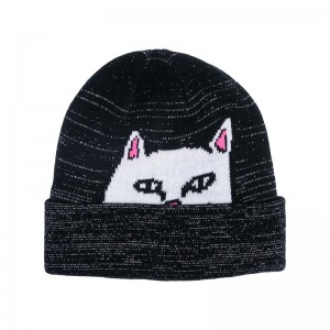 Ripndip Peeking Nermal 3M Reflective Muts Zwart | NLBC2101