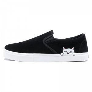 Ripndip Peeking Nermal Slip On Slip On Schoenen Zwart | NLUT2032