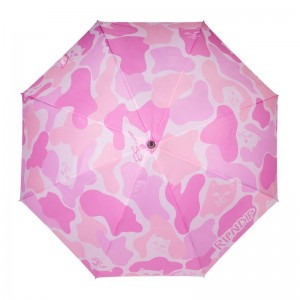 Ripndip Pink Camo Umbrella Paraplu's Roze | NLIS2631