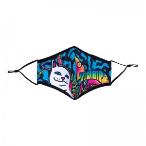 Ripndip Psychedelic Face Mask Accessoires Gekleurd | NLQZ2966