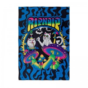 Ripndip Psychedelic Garden Fleece Blanket Accessoires Gekleurd | NLHK2764