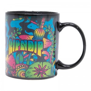 Ripndip Psychedelic Heat Changing Mug Accessoires Zwart | NLWY2797