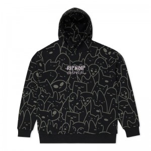 Ripndip Ripndip X Ur Special Hoodie Zwart | NLBC2536