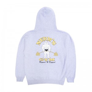 Ripndip Ripped n Dipped Hoodie Grijs | NLQZ2559