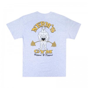 Ripndip Ripped n Dipped Overhemd Grijs | NLVD2282