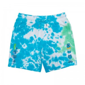 Ripndip Save the World Sweat Korte Broek Lichtturquoise Groen | NLKI2199