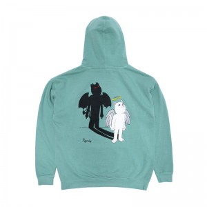 Ripndip Shadow Friend Hoodie Diepgroen | NLKI2594