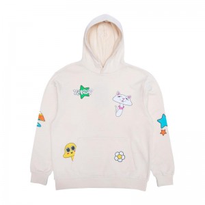 Ripndip Shroom Mania Hoodie Beige | NLXF2565