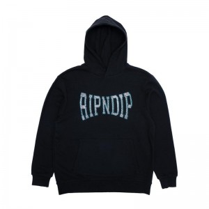 Ripndip Summer Revenge Rhinestone Hoodie Zwart | NLZG2566