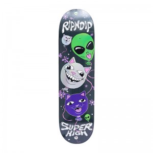 Ripndip Super High Skateboard Zwart | NLAP2717