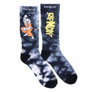 Ripndip Super Sanerm Sokken Zwart | NLMA2683
