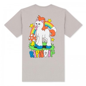 Ripndip Taste The Rainbow Overhemd Grijs | NLWY2235