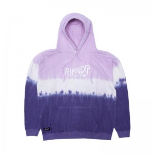 Ripndip The Great Wave Of Nerm Hoodie Paars | NLFM2598