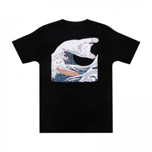Ripndip The Great Wave Of Nerm Overhemd Zwart | NLBC2328