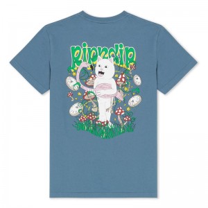 Ripndip Time Turner Overhemd Blauw | NLNB2232