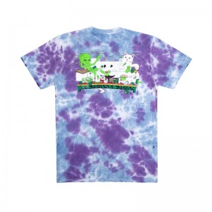 Ripndip Wake And Bake Overhemd Paars Lavendel | NLSO2340
