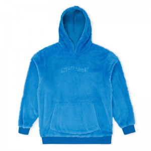 Ripndip Waves Sherpa Hoodie Blauw | NLSO2522