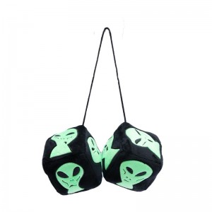 Ripndip We Out Here Fuzzy Dice Accessoires Zwart | NLHK2809