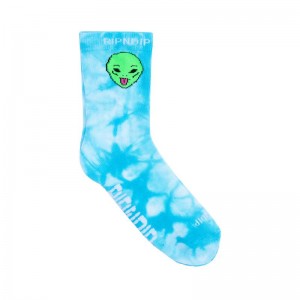 Ripndip We Out Here Mid Sokken Lichtblauw | NLBC2685