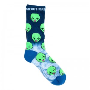 Ripndip We Out Here Sokken Blauw | NLEX2680